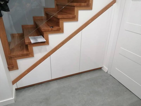 Under stairs storage