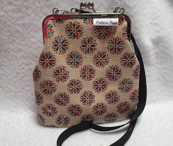 Kukkarolaukku 15 gobeliini kukat