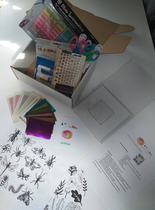 pArtyBox: Bloemen/insectenlijstje