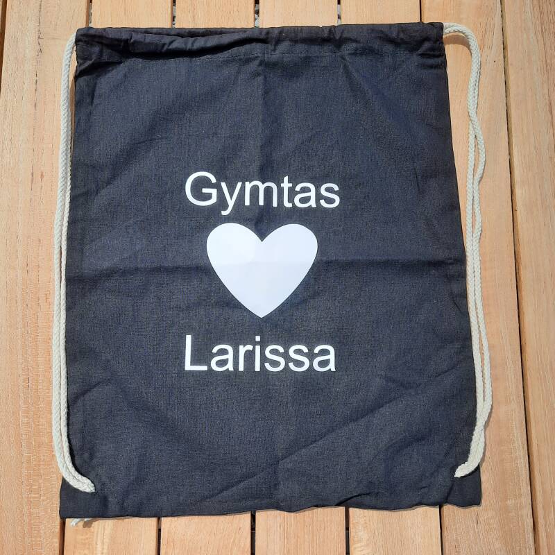 Katoenen rugzak - Black