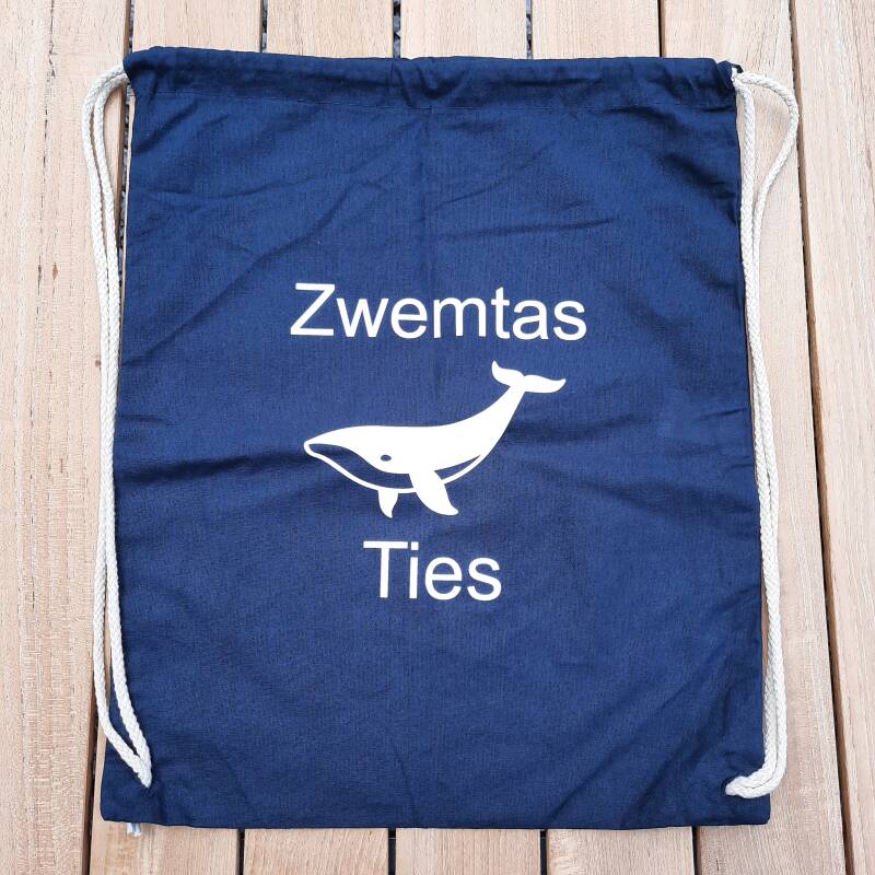 Katoenen rugzak - Dark blue