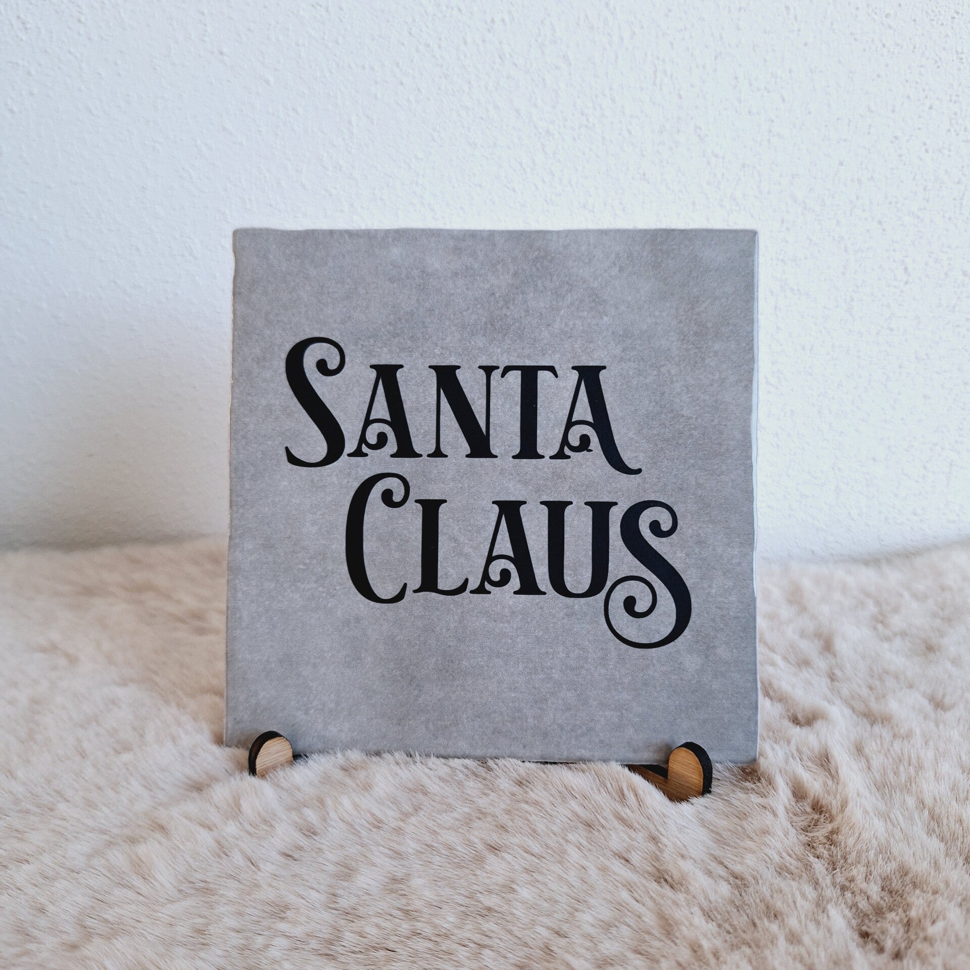 Tegeltje - santa claus