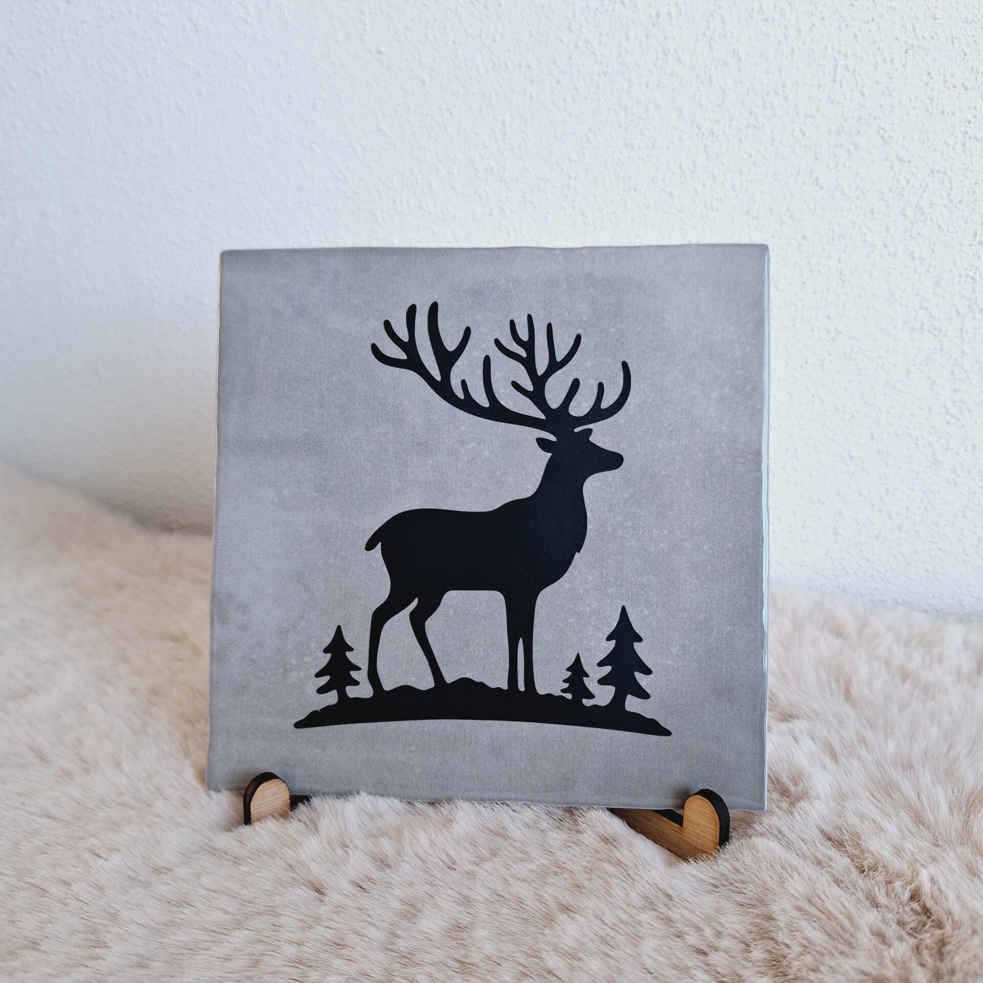 Tegeltje - deer