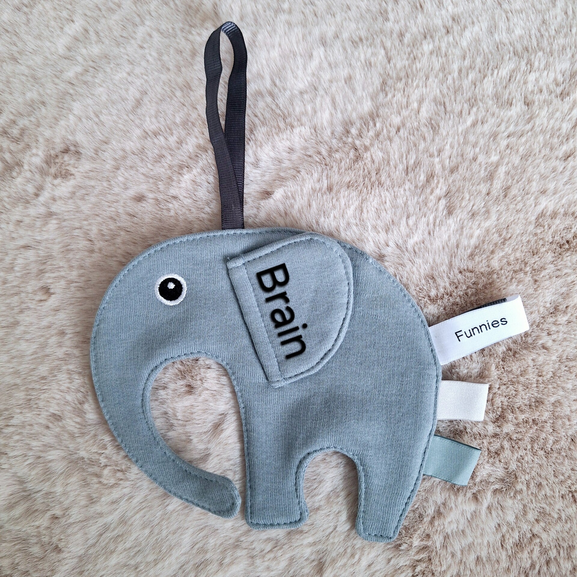 Ollie speendoekje - Blue Grey