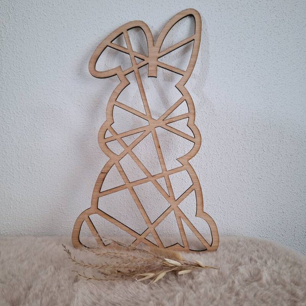 Geometrisch paashaas