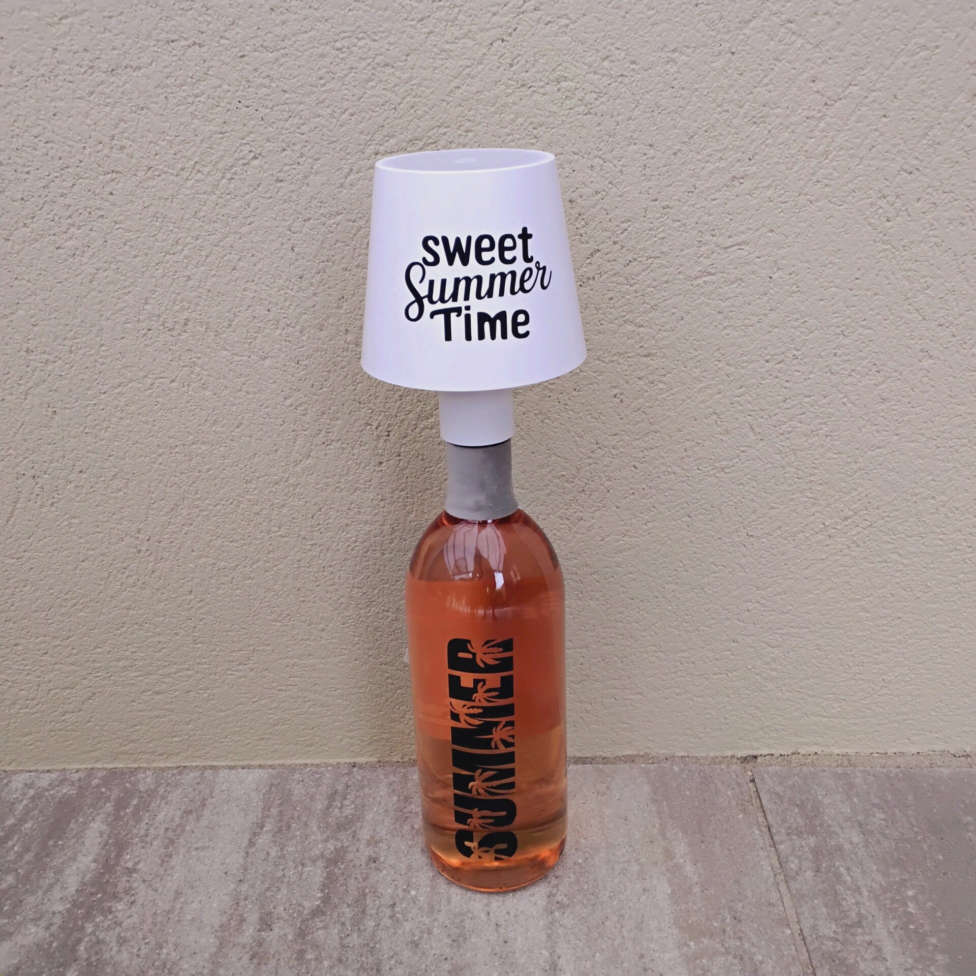 Led flessendop - wit