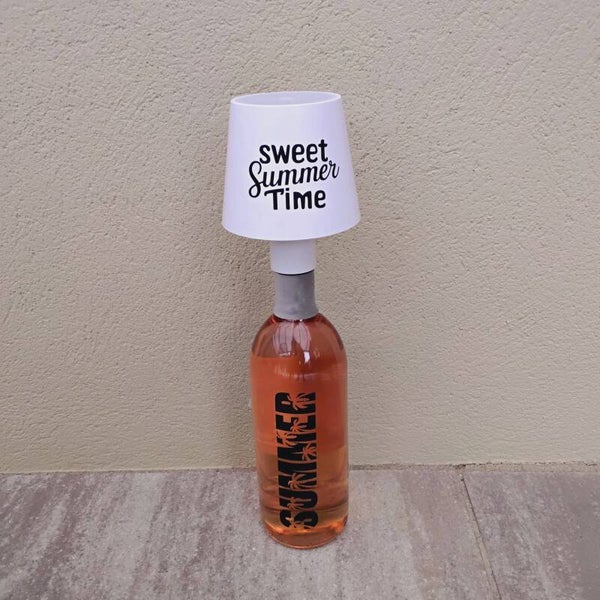 Led flessendop - wit