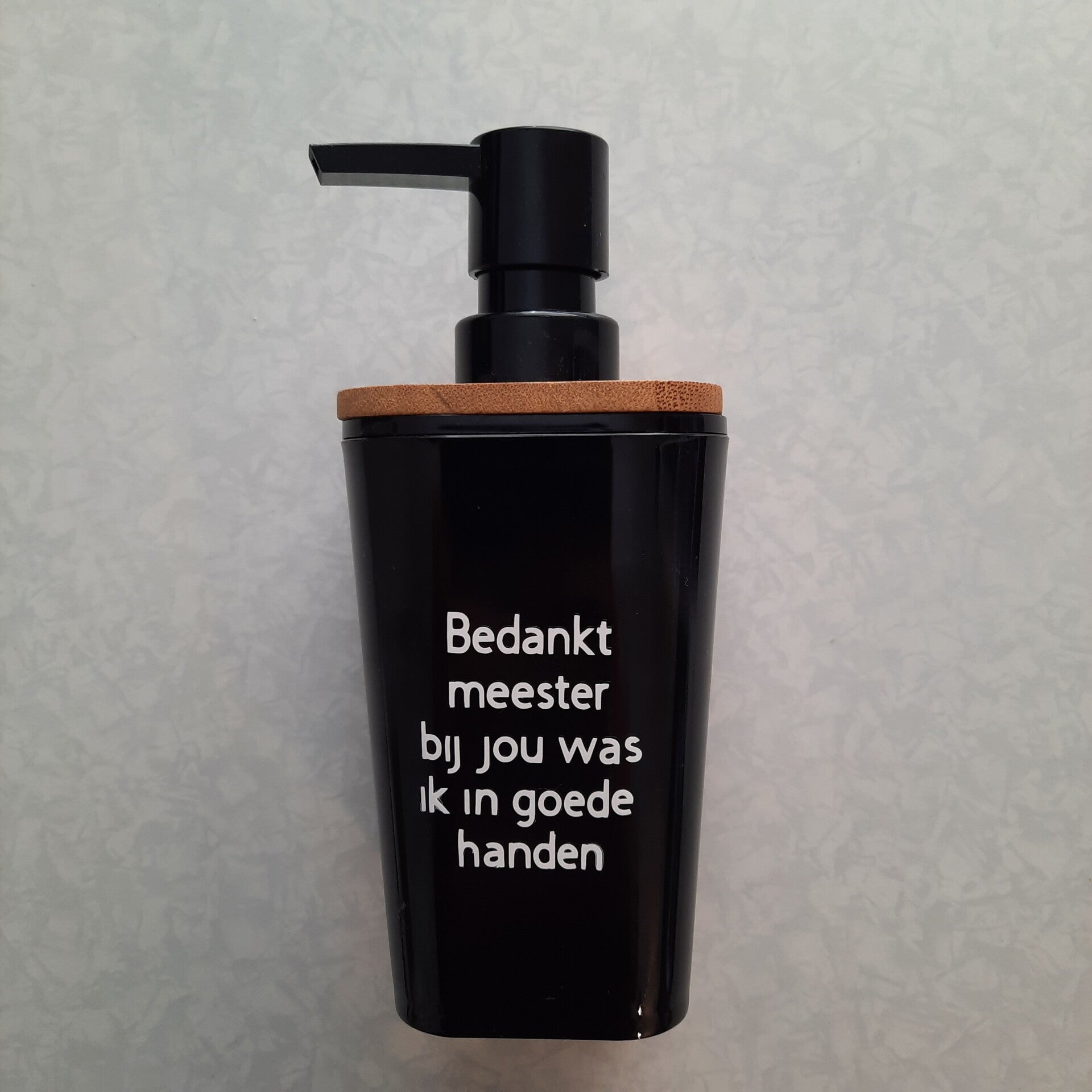 Zeep pompje - meester