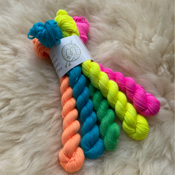 Mini set 5 x 20 gram regenboog