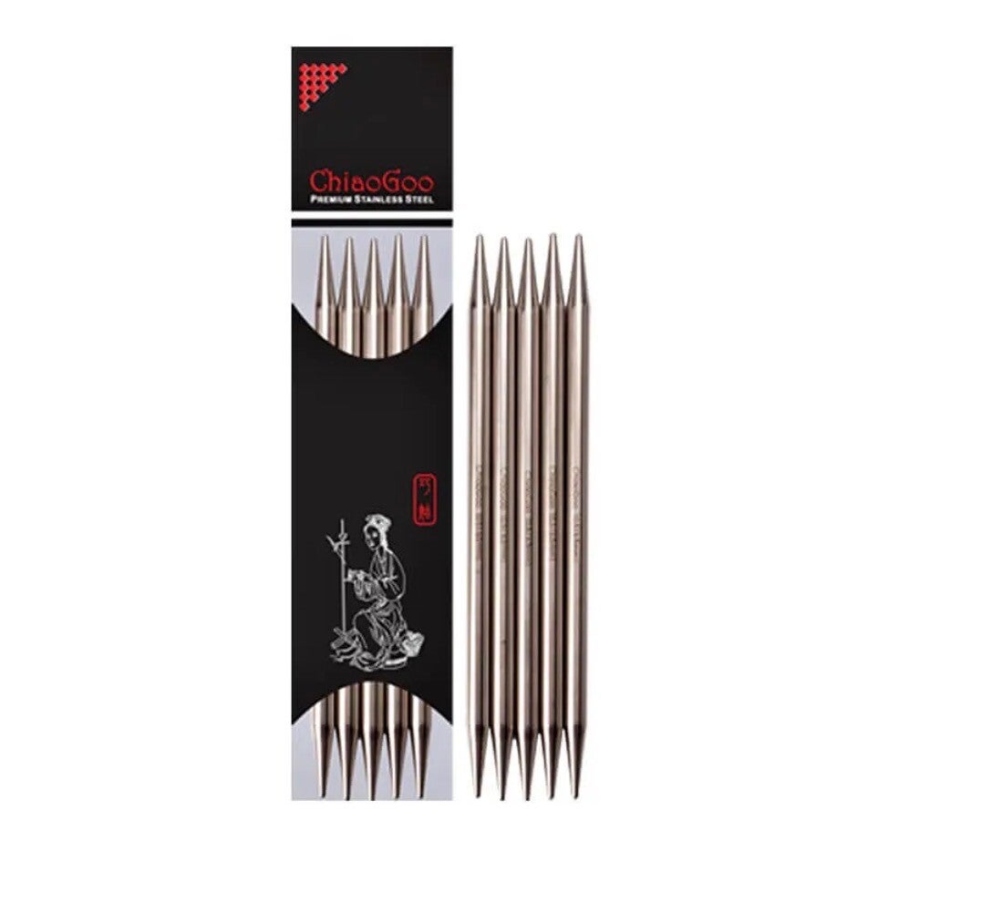 Chiaogoo 20 cm dubbele punt naalden