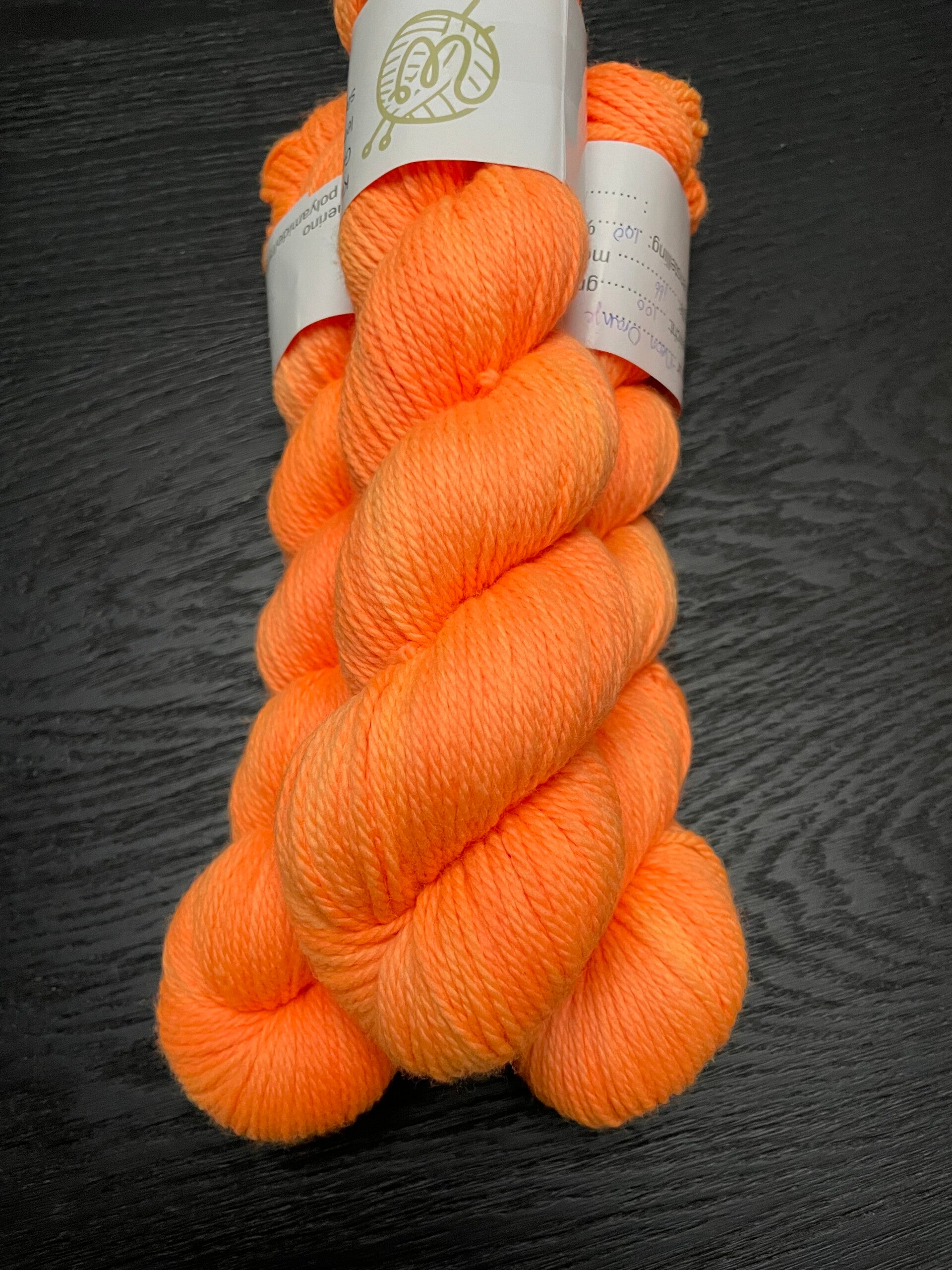 Aran neon oranje