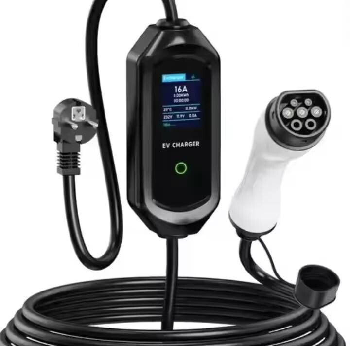 AFEEV 3.5KW chargeur EV Portable Type2 IEC62196-2 chargeur de voiture électrique 16A EVSE câble de charge rapide WiFi APP contrôle Bluetooth