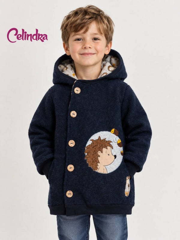 Walkjacke Igel 104-110