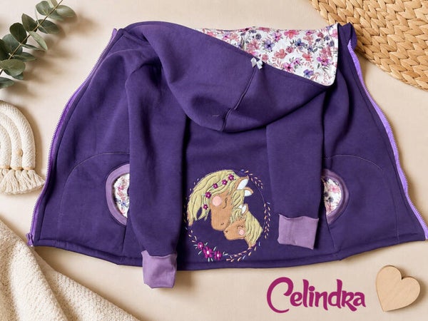 Sweatjacke Pony 128