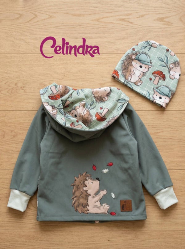 Softshelljacke Igel 104 mit Beanie
