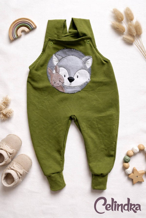 Latzhose Fuchs Hase 92