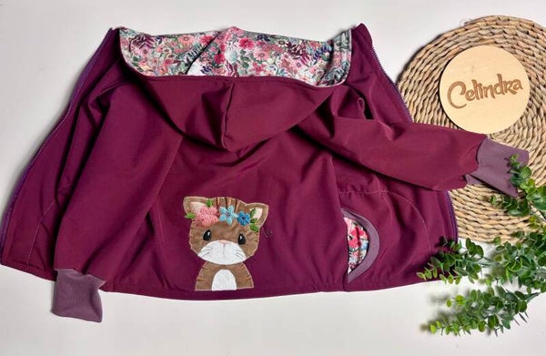 Softshelljacke Katze 122