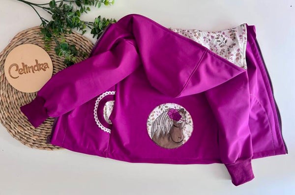 Softshelljacke Pferd 110