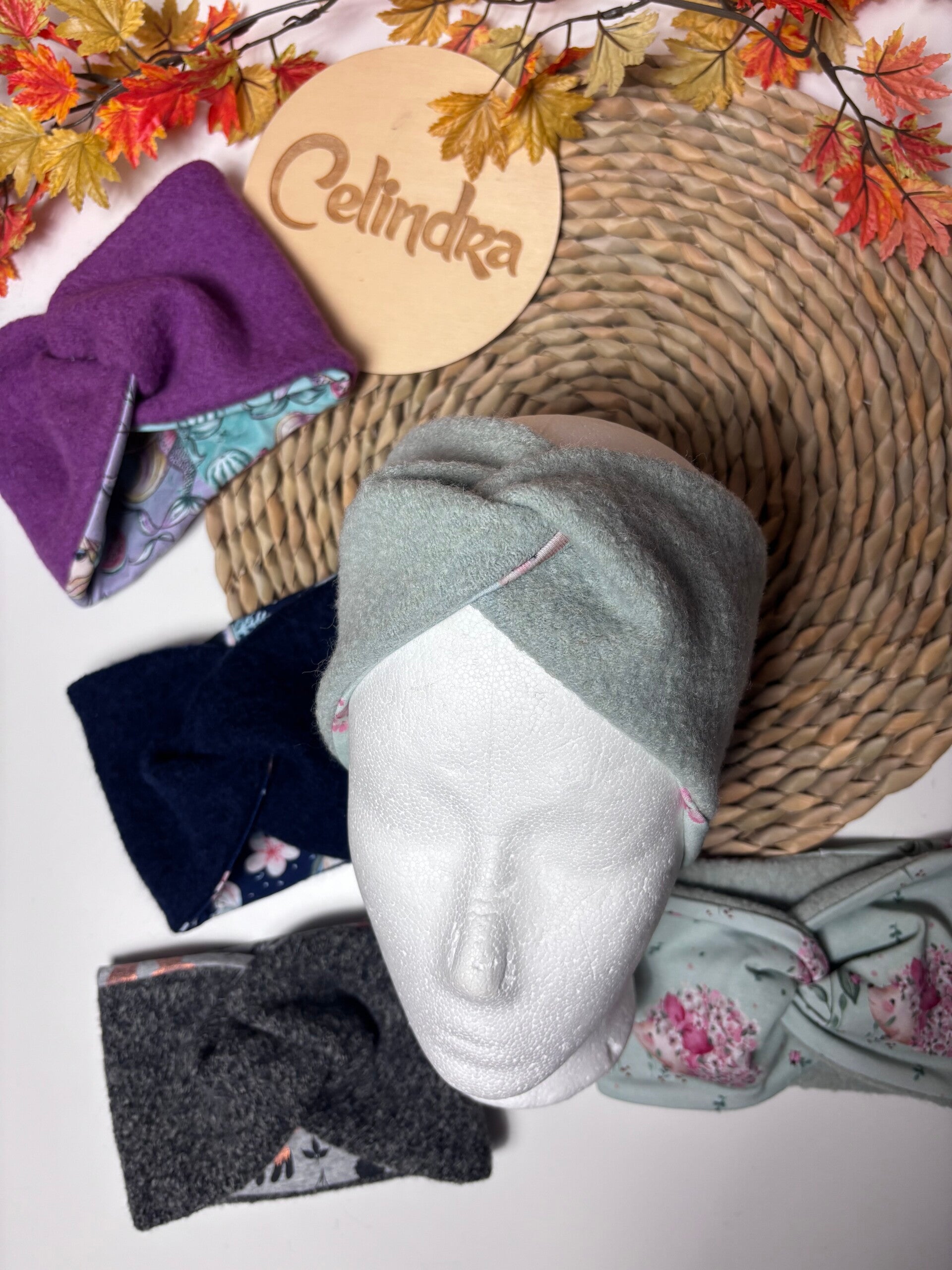 Stirnband Wollwalk 48-50cm