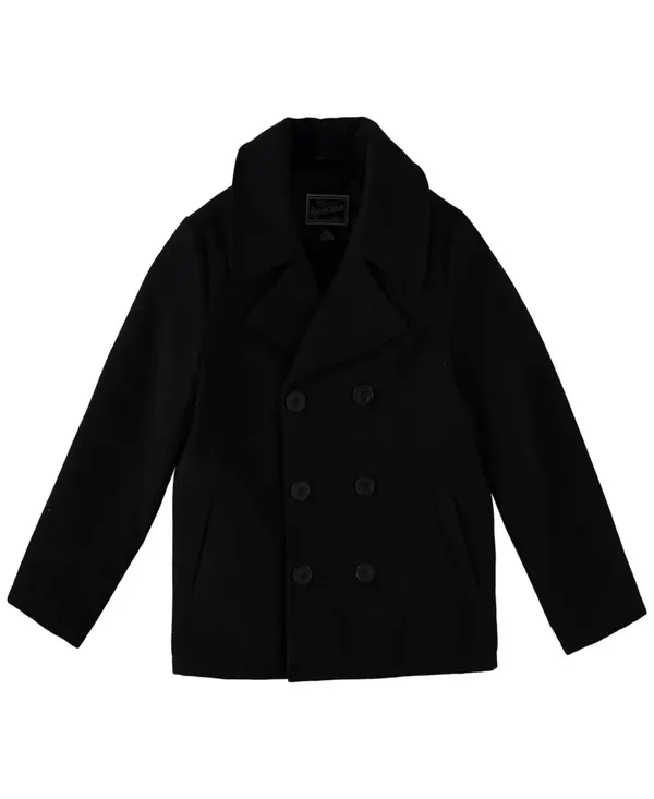 Big Boys Double-Breasted Peacoat