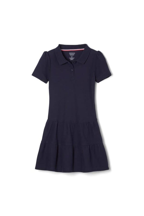 Short Sleeve Ruffle Dress