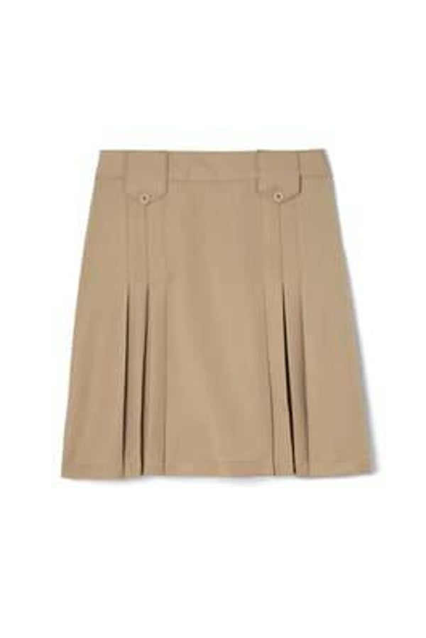 School Uniform Skirt with Flaps