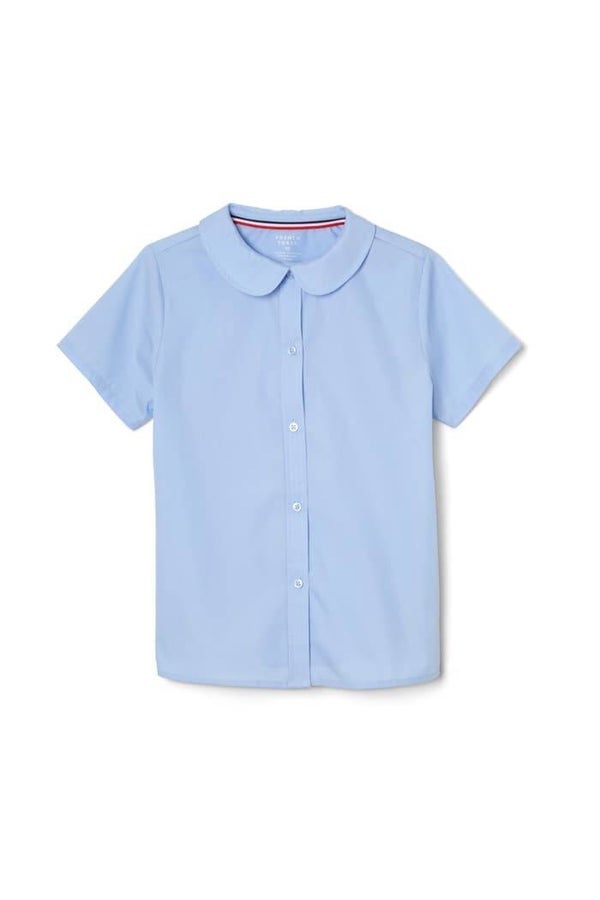 Peter Pan Collar Shirt Short Sleeve
