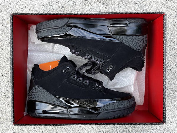 Jordan 3 "Black Cat"