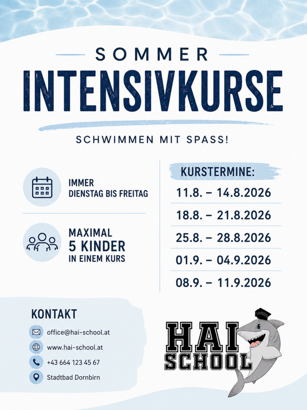 Intensivkurs Sommerferien