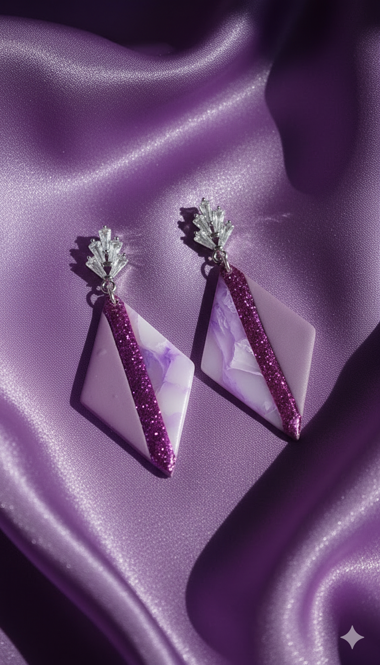 Oorbellen Lilac Arch