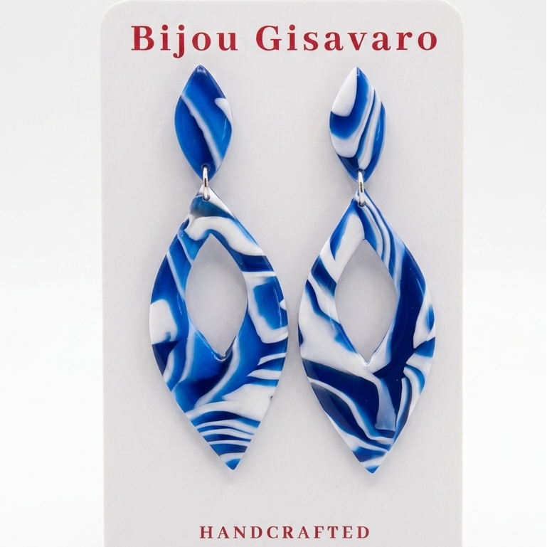 Blauw wit