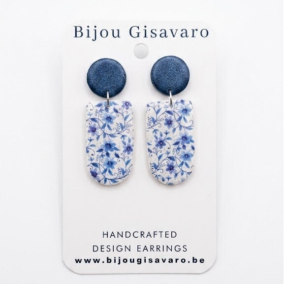 Blauw bloemen