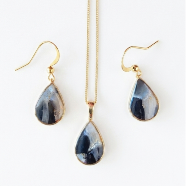 Statement zwart ivoor - Moonlight Mist Set