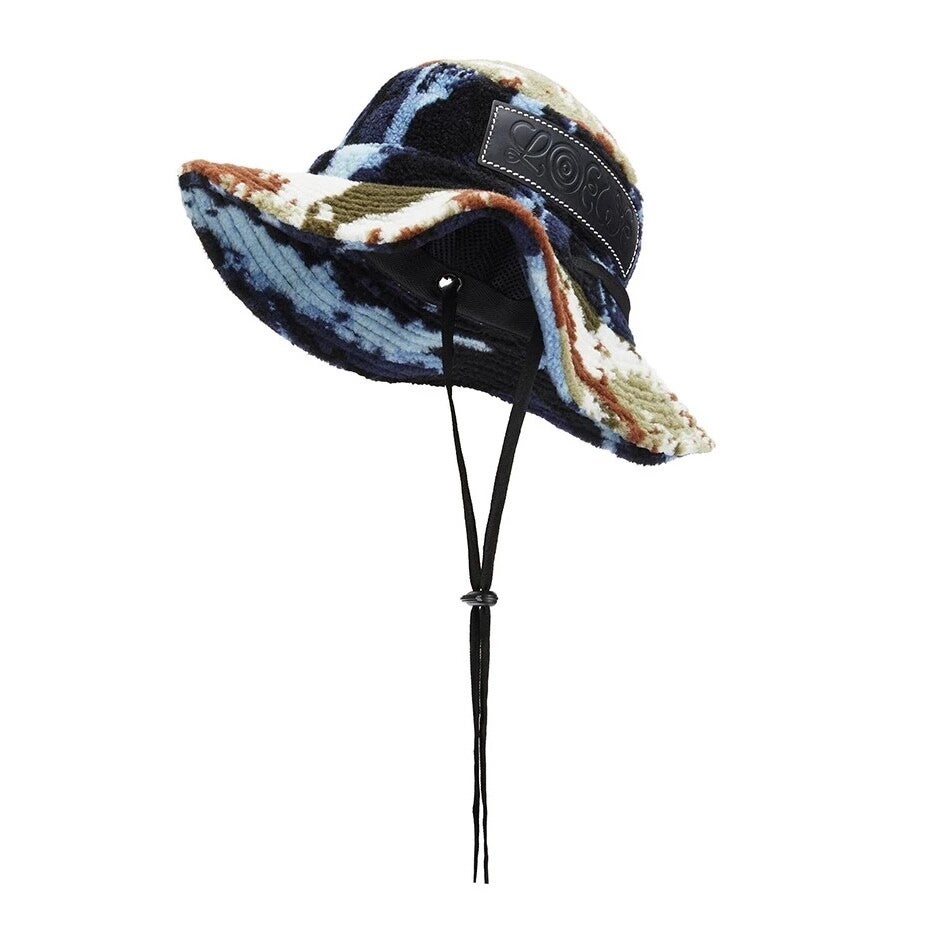 LOEWE FW20 Explorer Fleece Bucket Hat