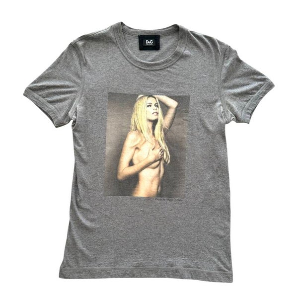 D&G Dolce & Gabbana Claudia Schiffer Vintage T-Shirt