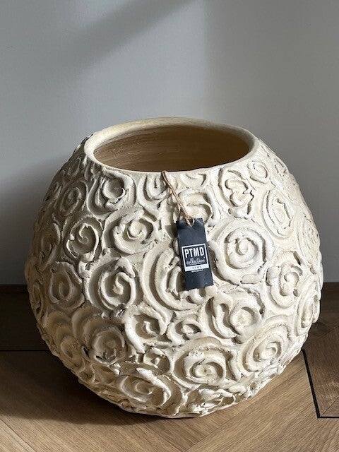 PTMD Decoratieve bloempot Rosas