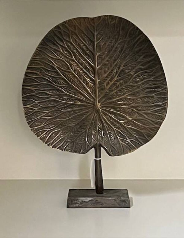 Light&living Ornament op voet 34x9x43 cm LEAF antiek brons