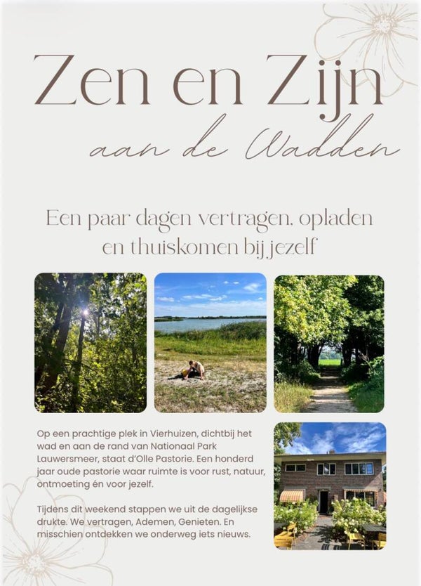2-4 April 2026: Zen en Zijn