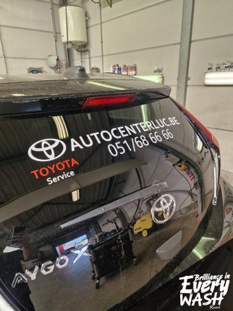 achterruit belettering voertuig