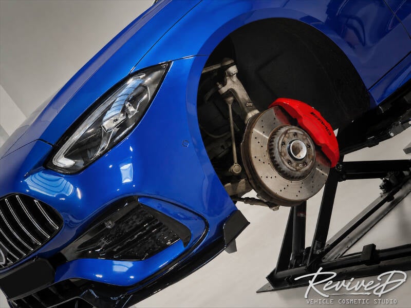 Mercedes remklauwen rood herspoten