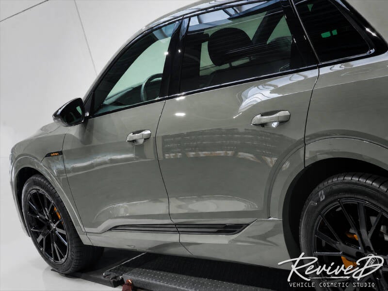 Audi etron polieren