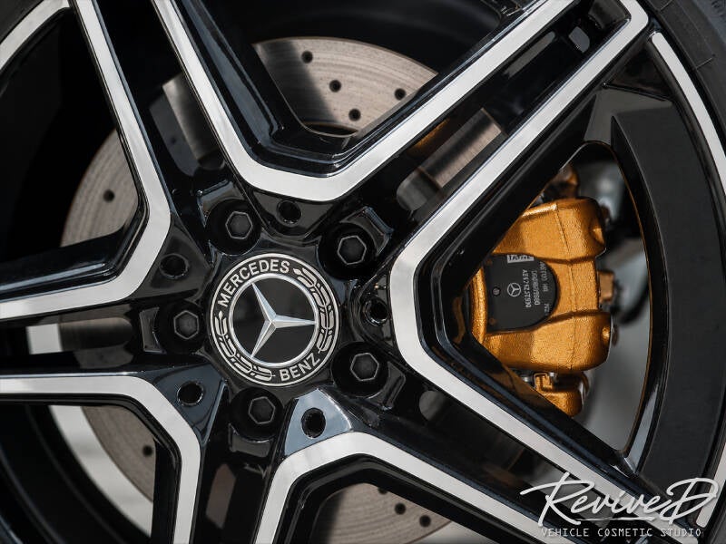 Mercedes carbon ceramic remklauwen laten spuiten REVIVED