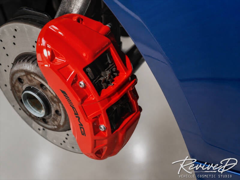 Mercedes remklauwen rood herspoten