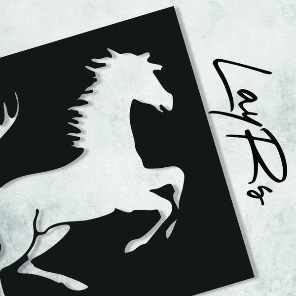 Tapijt stempel Ferarri