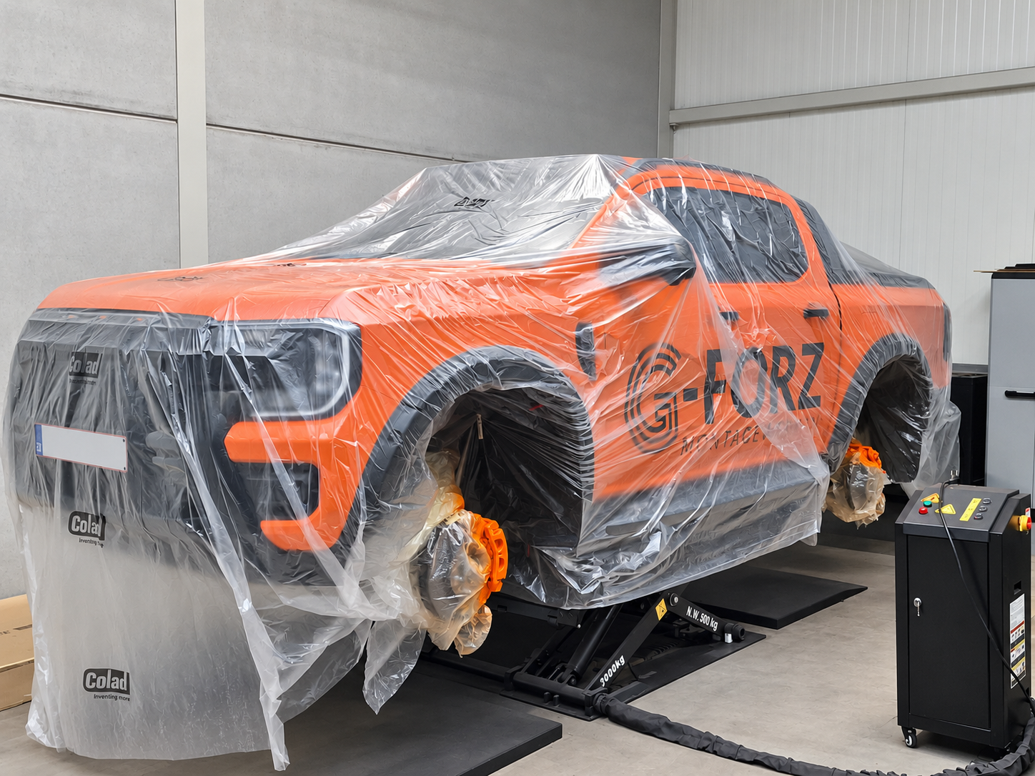remklauwen spuiten ford ranger