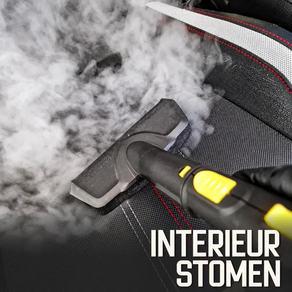 Interieur stoomreiniging