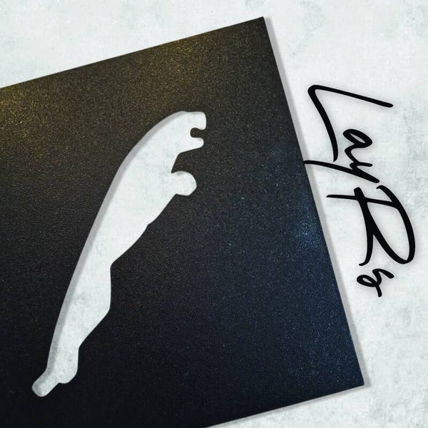 Tapijt stempel Jaguar