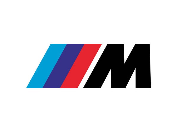 BMW M remklauw stickers