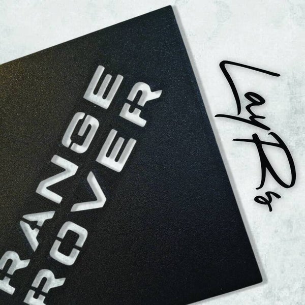 Tapijt stempel Range Rover