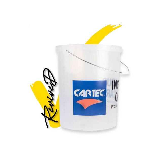 Emmer transparant 20 liter Cartec